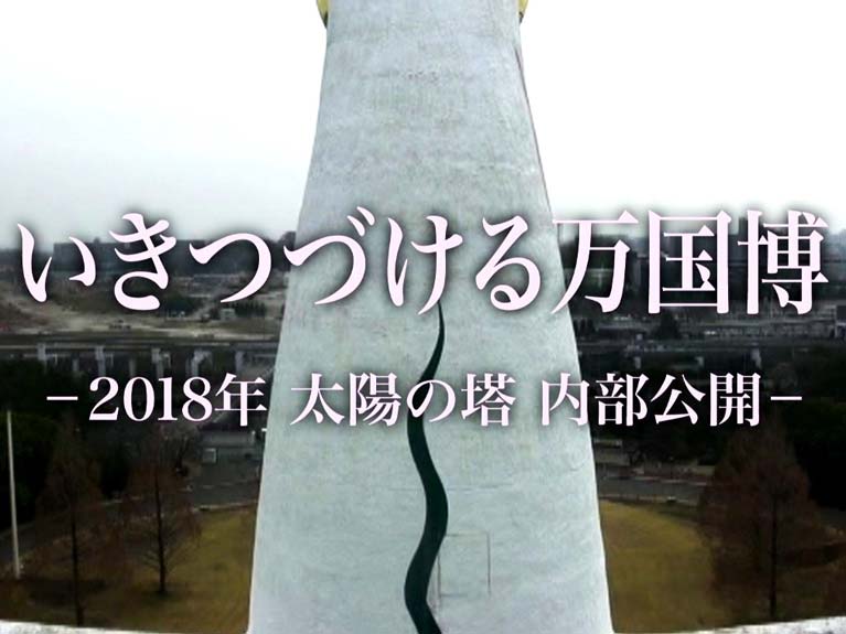 いきつづける万国博
2018年太陽の塔内部公開